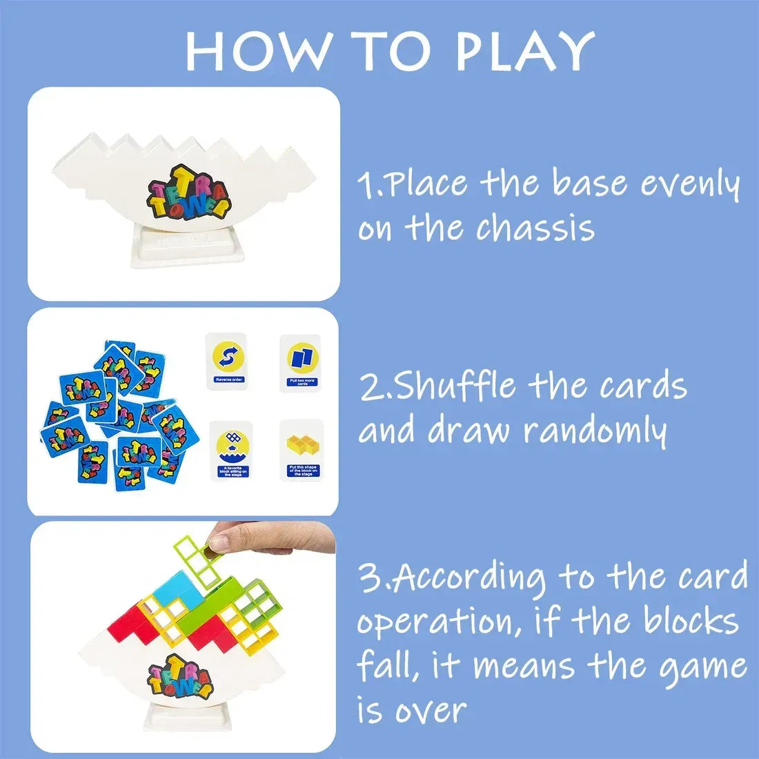 Tower Tumble Game - Fun Family Game