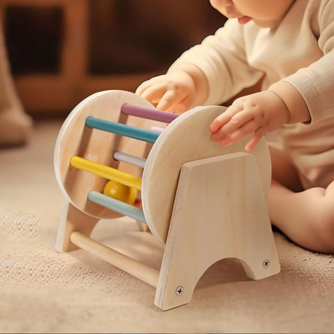 Montessori Ball Wooden Drum