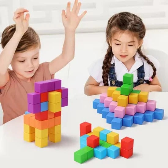 MagnetoBlocks – Colourful Building Blocks With Click Effect