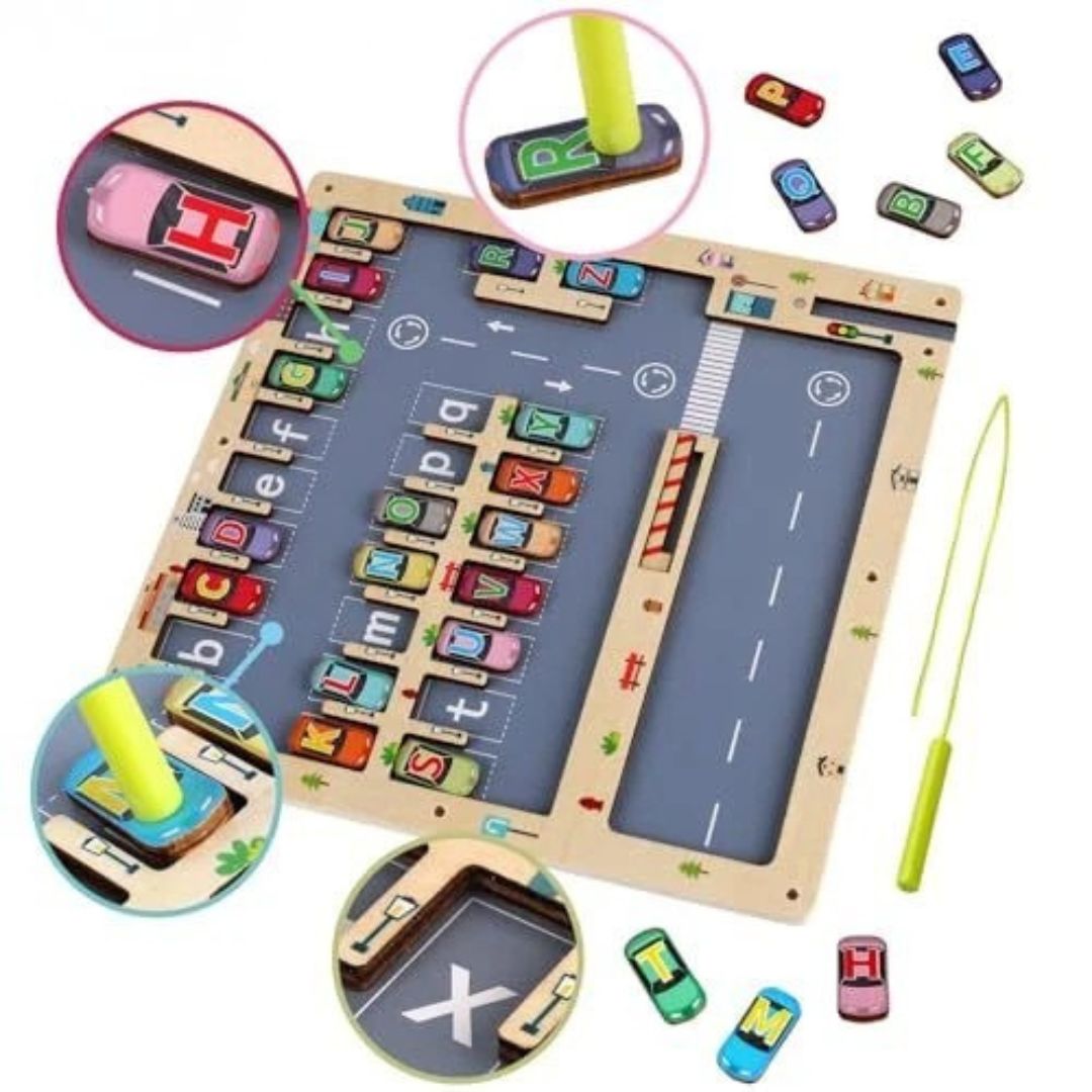 Magnetic ABC Park Game
