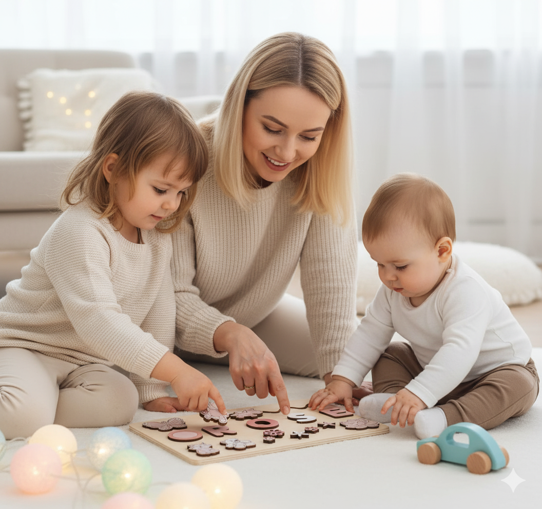 WoodenWonder Kids Name Puzzle