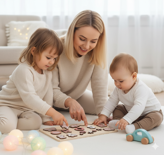 WoodenWonder Kids Name Puzzle