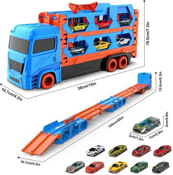 Toy Car Truck with Race Track