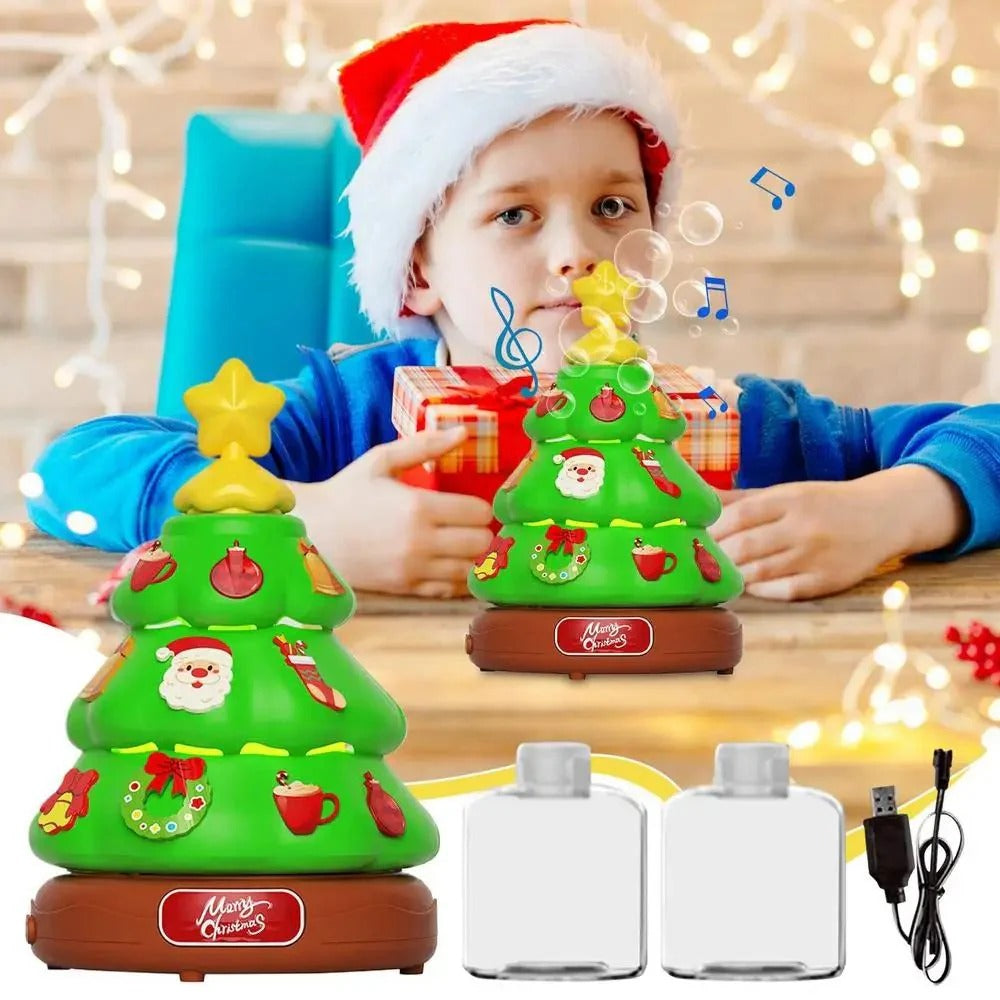 Music & Bubbles Xmas Tree