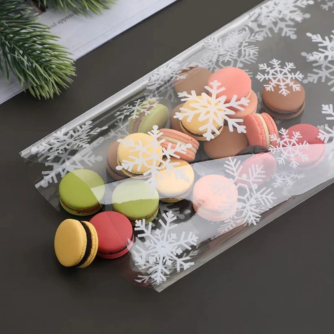 Christmas Biscuit Packaging - Set of 50