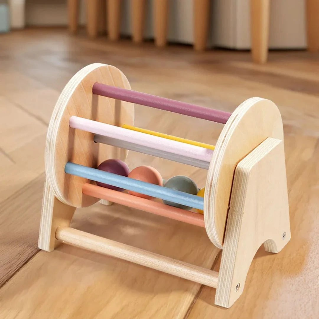 Montessori Ball Wooden Drum