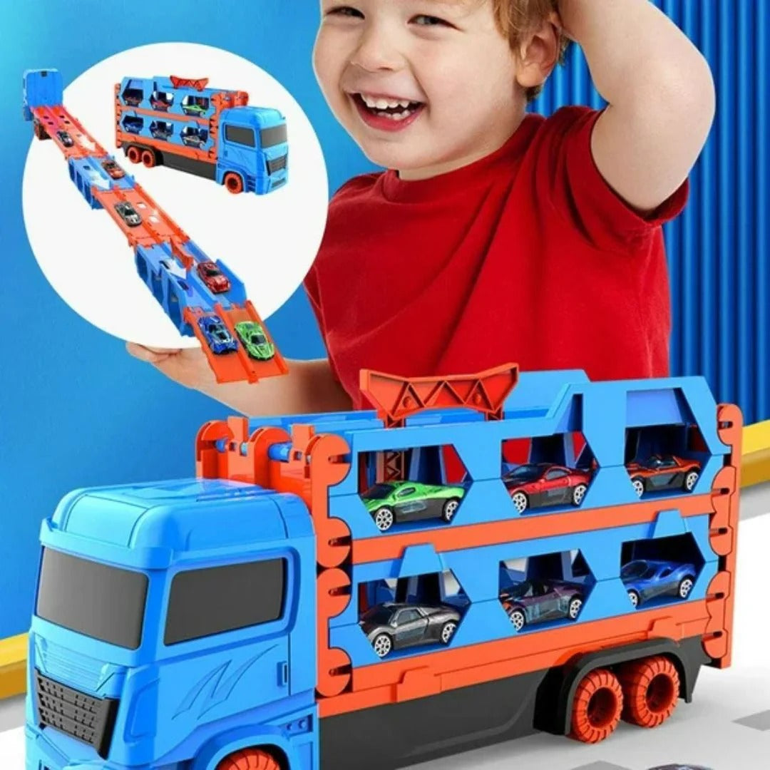 Toy Car Truck with Race Track