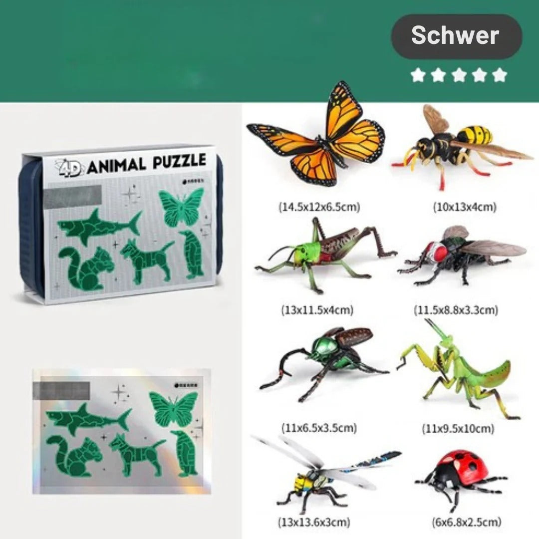 Nature Builder – Insects & Animals Set for Children