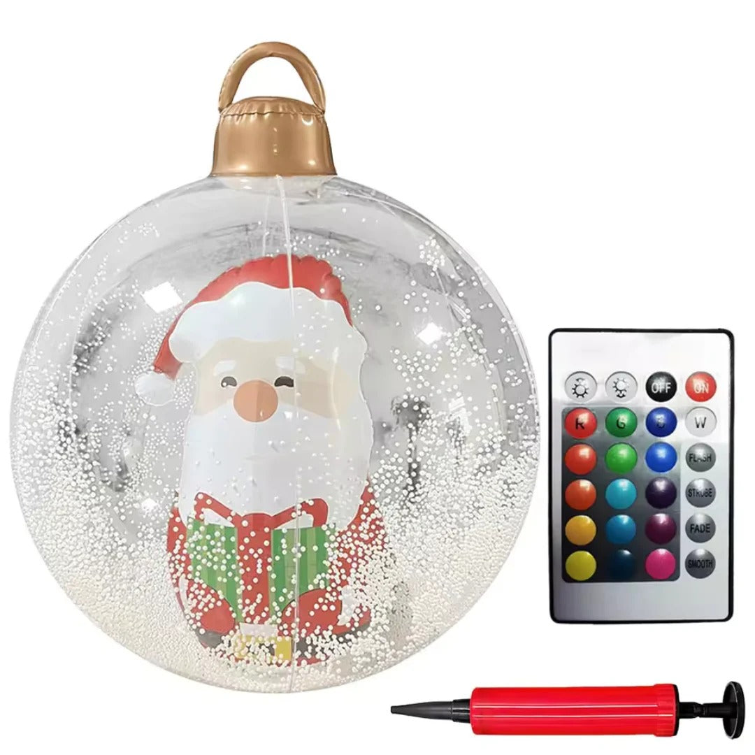 Inflatable Christmas Decoration Ball - 60 cm