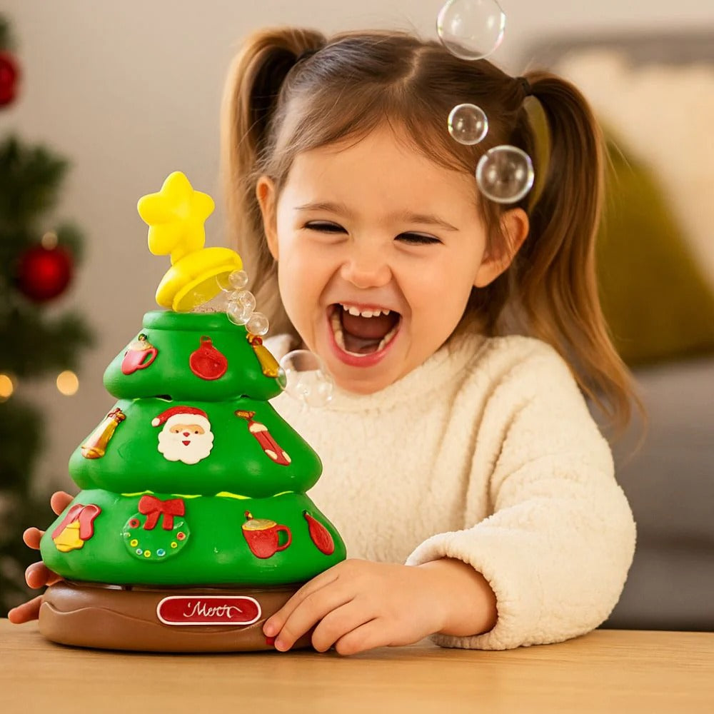 Music & Bubbles Xmas Tree