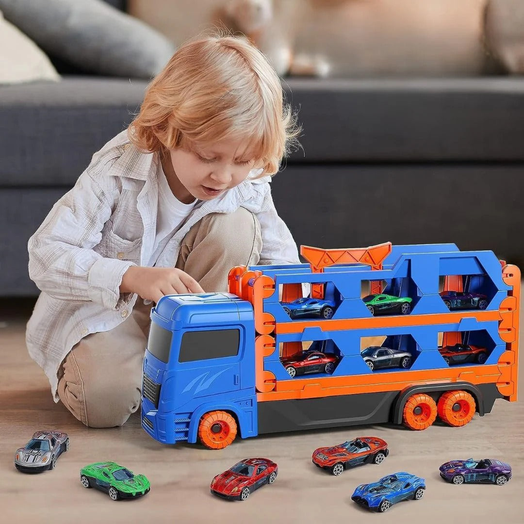Toy Car Truck with Race Track